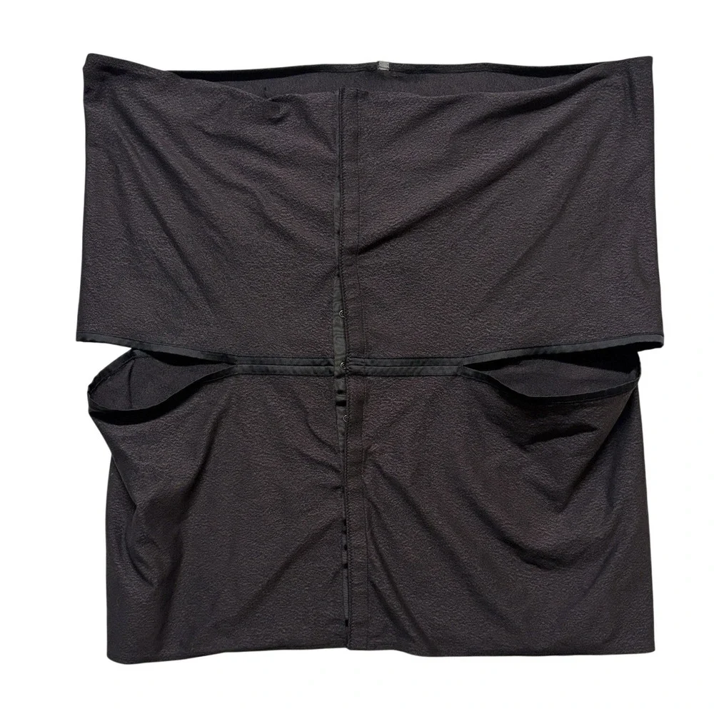 Lululemon Vinyasa Wrap Scarf Womens Running Luon Black Cherry Rulu Snap One size